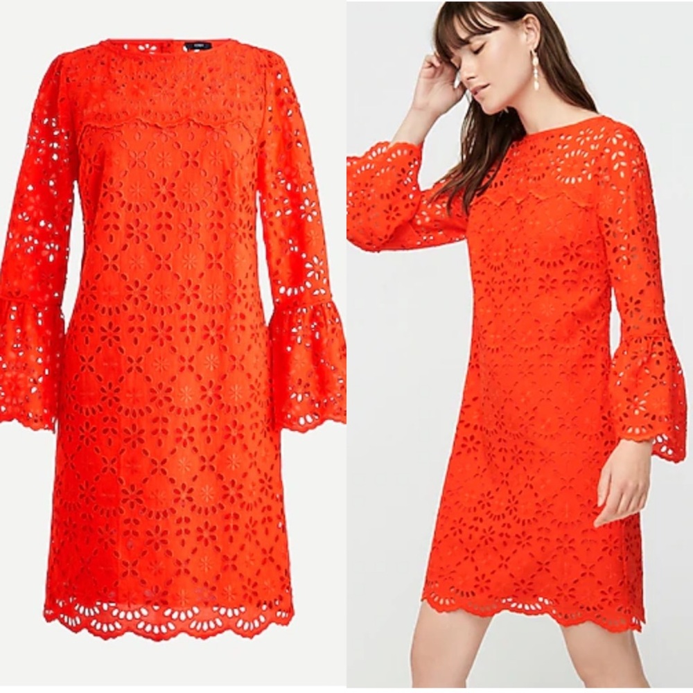 J Crew Bell-sleeve Dress